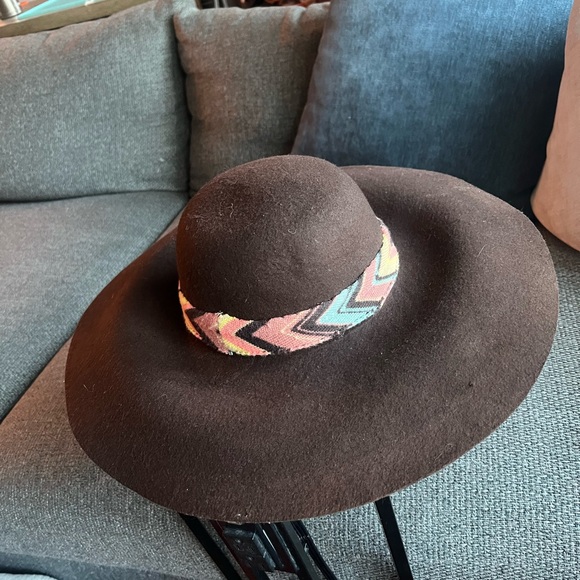 Missoni 100% wool hat brown - Picture 7 of 11